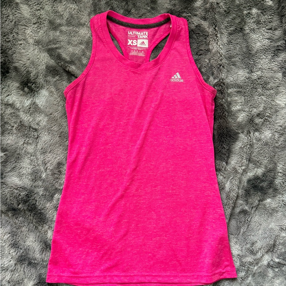 Adidas Vibrant Pink Sleeveless Top